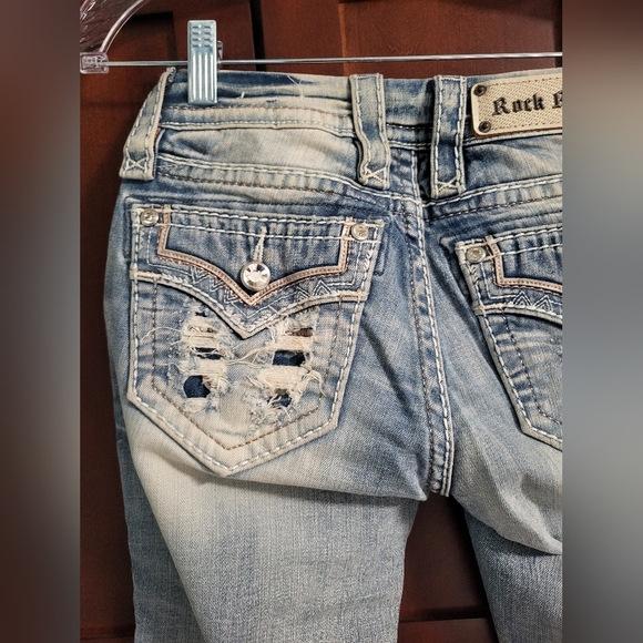 ROCK REVIVAL FAY SKINNY STRETCH JEAN 24 - Picture 9 of 16